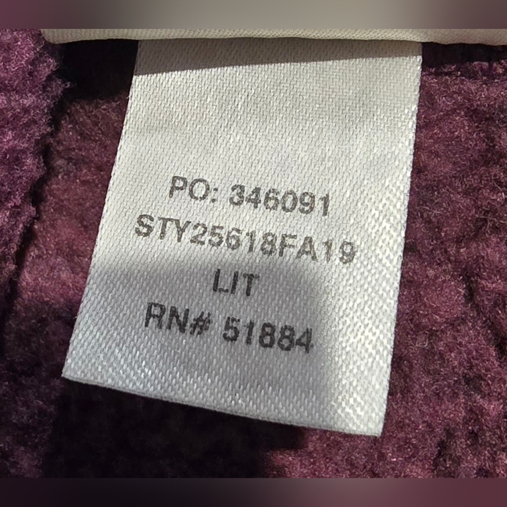 Patagonia Womens Better Sweater Quarter Zip Fleece Size Medium - Picture 6 of 8